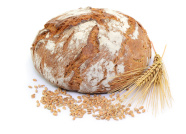 Brot, Getreideähre und Körner