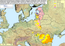 Ausbruchskarte der Afrikanischen Schweinepest (ASP) vom 08.01.2019.(© FLI)