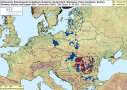 Ausbruchskarte der Afrikanischen Schweinepest vom 01.04.2021. (© FLI)