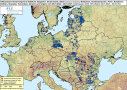 Ausbruchskarte der Afrikanischen Schweinepest vom 06.01.2023. (© FLI)