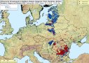 Ausbruchskarte der Afrikanischen Schweinepest (ASP) vom 19.11.2019. (© FLI)