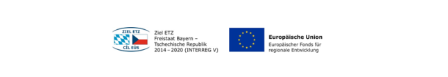 Förderpartner Zeil ETZ Freitstaat Bayern - Tschechische Republik Interreg V und EU